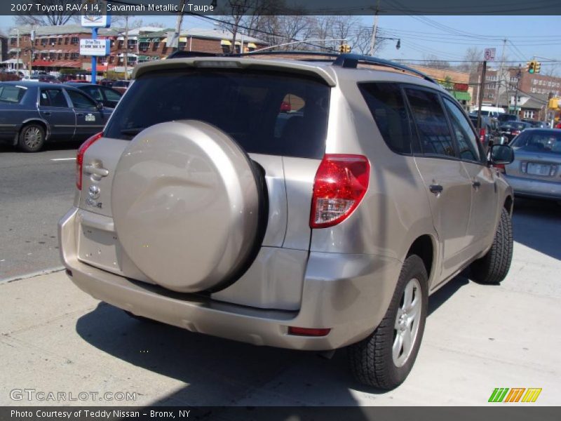 Savannah Metallic / Taupe 2007 Toyota RAV4 I4