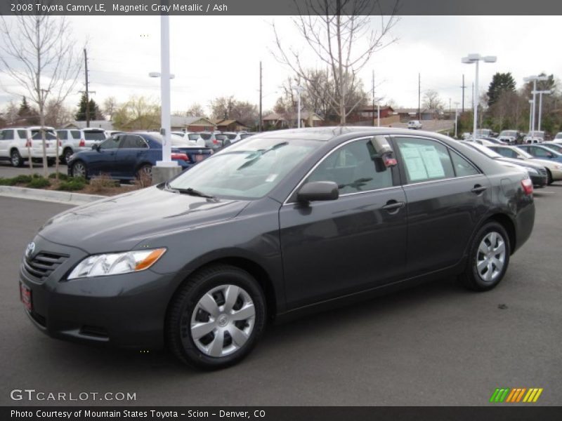 Magnetic Gray Metallic / Ash 2008 Toyota Camry LE