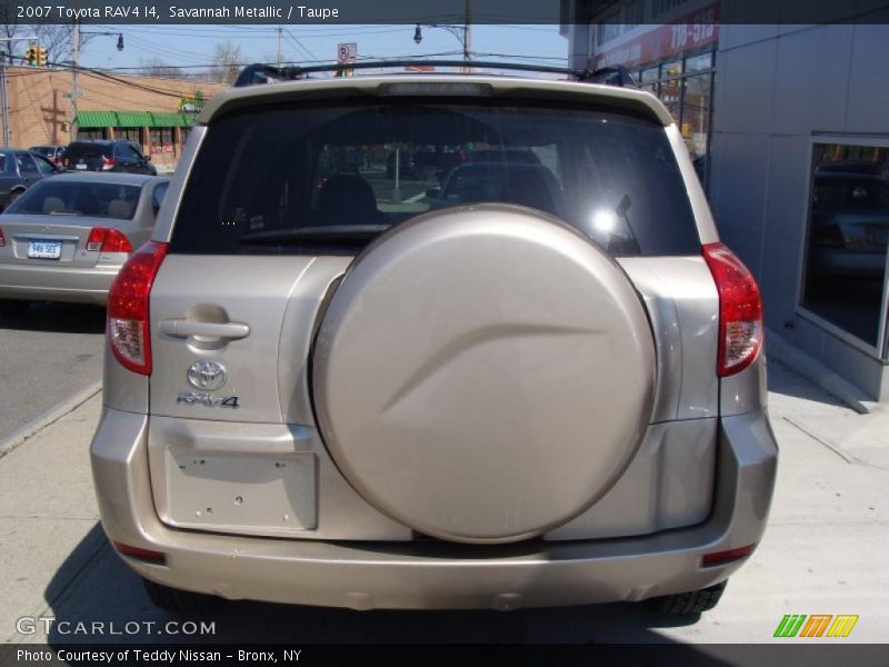 Savannah Metallic / Taupe 2007 Toyota RAV4 I4