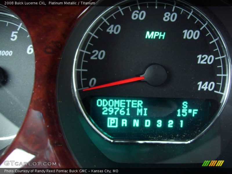 Platinum Metallic / Titanium 2008 Buick Lucerne CXL