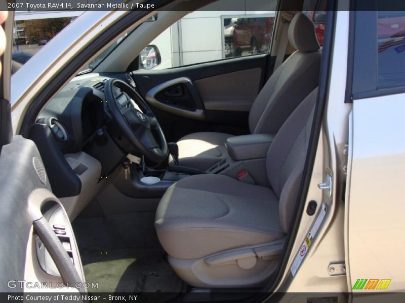 Savannah Metallic / Taupe 2007 Toyota RAV4 I4