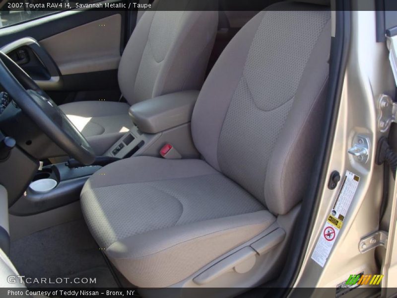 Savannah Metallic / Taupe 2007 Toyota RAV4 I4