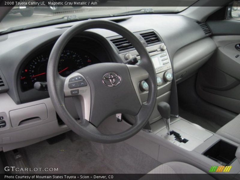 Magnetic Gray Metallic / Ash 2008 Toyota Camry LE