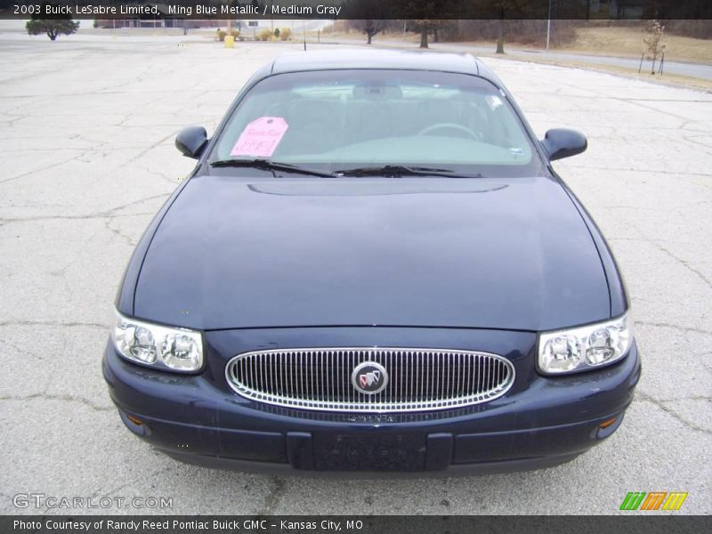 Ming Blue Metallic / Medium Gray 2003 Buick LeSabre Limited