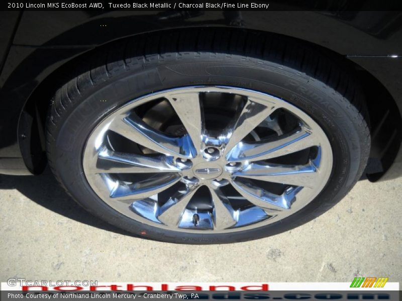 Tuxedo Black Metallic / Charcoal Black/Fine Line Ebony 2010 Lincoln MKS EcoBoost AWD