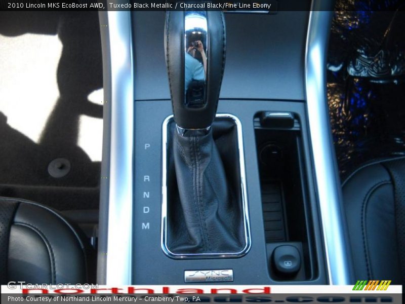 Tuxedo Black Metallic / Charcoal Black/Fine Line Ebony 2010 Lincoln MKS EcoBoost AWD