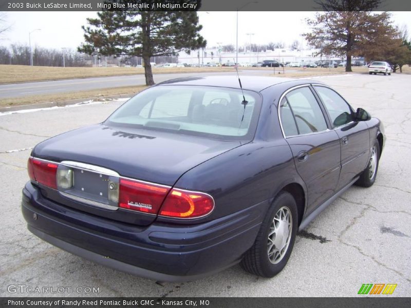 Ming Blue Metallic / Medium Gray 2003 Buick LeSabre Limited