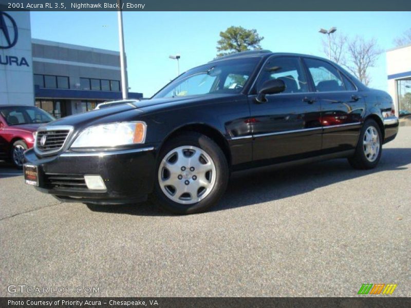 Nighthawk Black / Ebony 2001 Acura RL 3.5