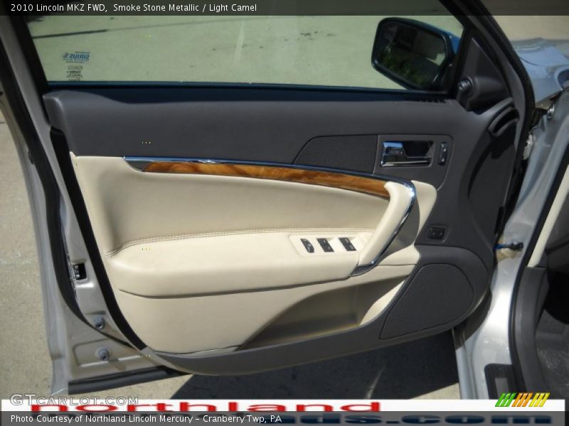 Smoke Stone Metallic / Light Camel 2010 Lincoln MKZ FWD