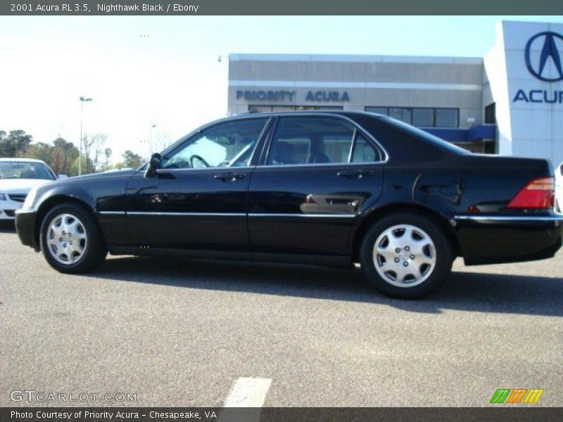 Nighthawk Black / Ebony 2001 Acura RL 3.5