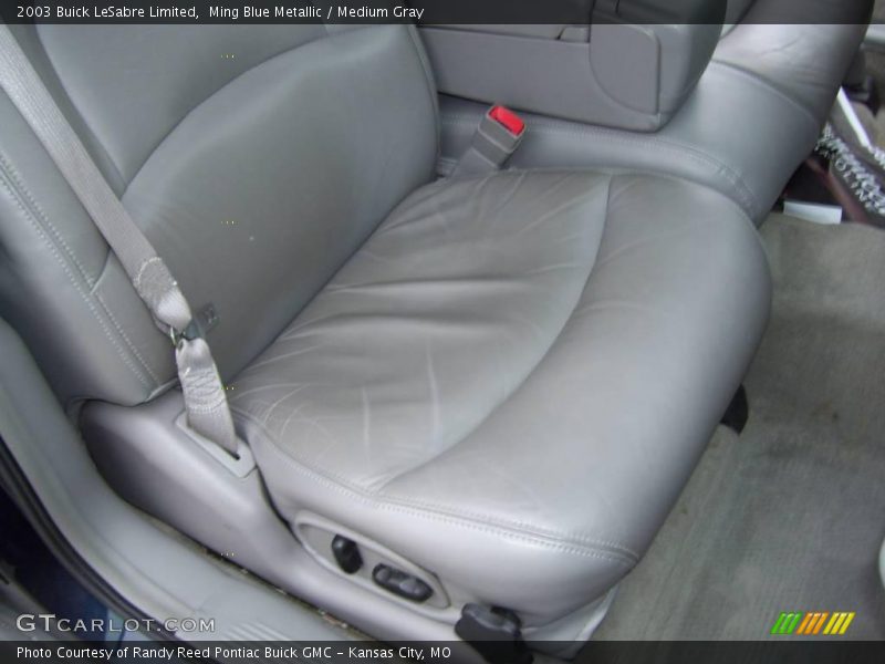 Ming Blue Metallic / Medium Gray 2003 Buick LeSabre Limited