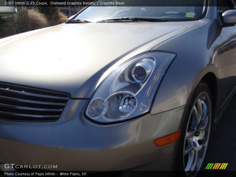 Diamond Graphite Metallic / Graphite Black 2007 Infiniti G 35 Coupe