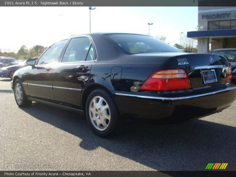 Nighthawk Black / Ebony 2001 Acura RL 3.5