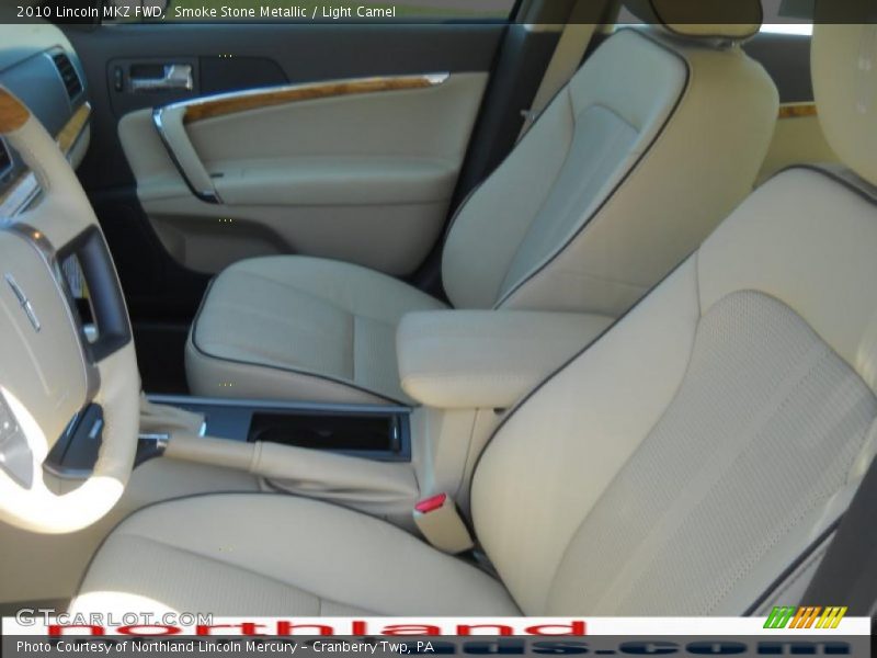 Smoke Stone Metallic / Light Camel 2010 Lincoln MKZ FWD