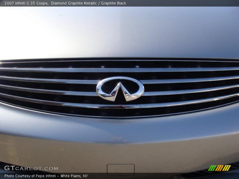 Diamond Graphite Metallic / Graphite Black 2007 Infiniti G 35 Coupe