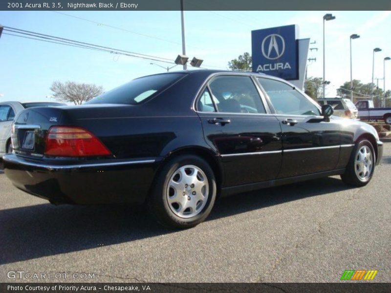 Nighthawk Black / Ebony 2001 Acura RL 3.5