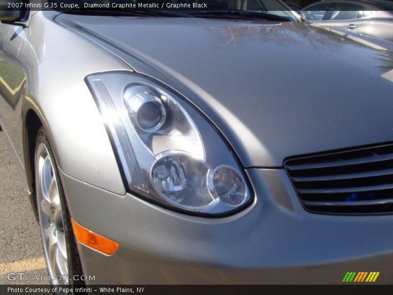 Diamond Graphite Metallic / Graphite Black 2007 Infiniti G 35 Coupe