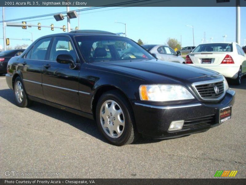Nighthawk Black / Ebony 2001 Acura RL 3.5