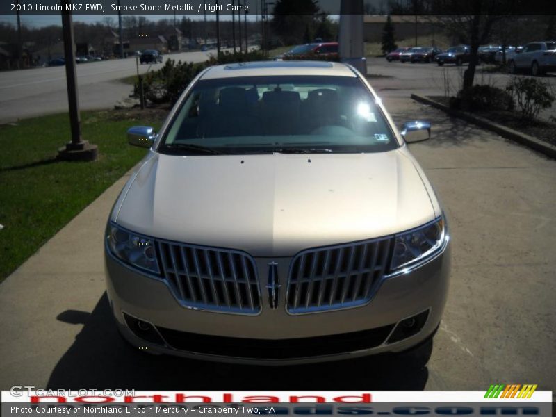 Smoke Stone Metallic / Light Camel 2010 Lincoln MKZ FWD