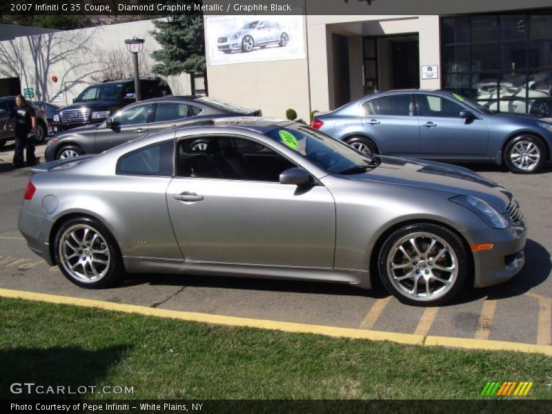 Diamond Graphite Metallic / Graphite Black 2007 Infiniti G 35 Coupe