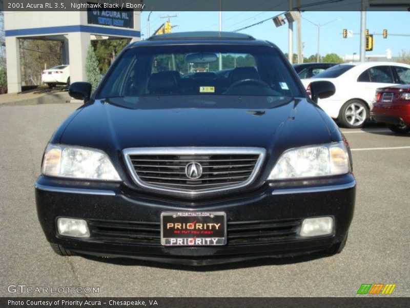Nighthawk Black / Ebony 2001 Acura RL 3.5