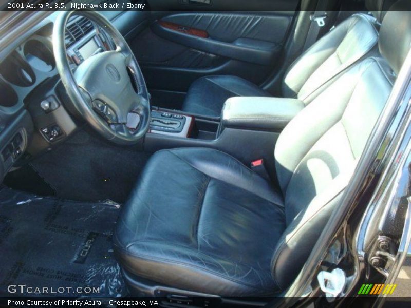 Nighthawk Black / Ebony 2001 Acura RL 3.5