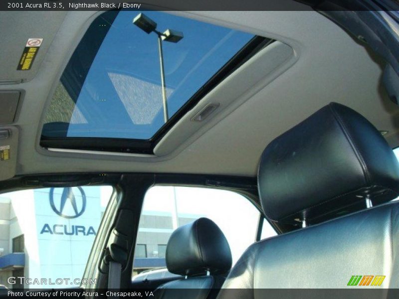 Nighthawk Black / Ebony 2001 Acura RL 3.5