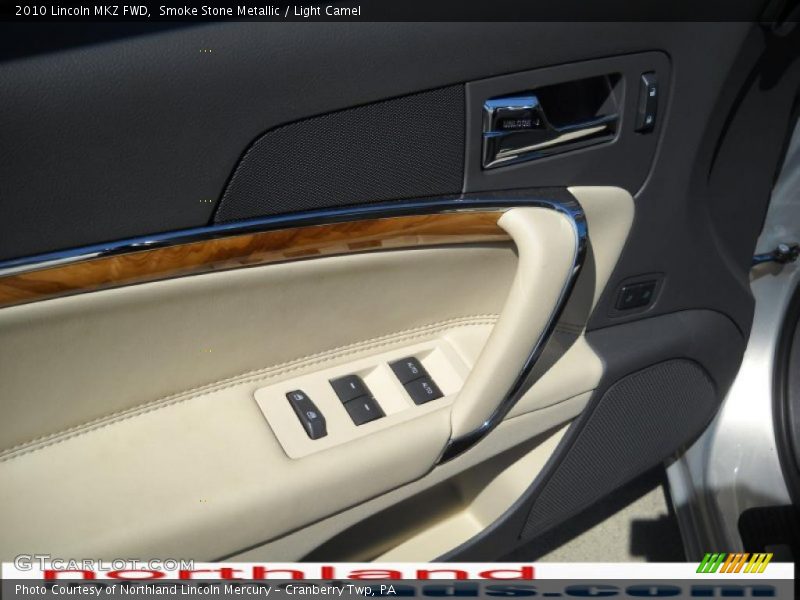 Smoke Stone Metallic / Light Camel 2010 Lincoln MKZ FWD