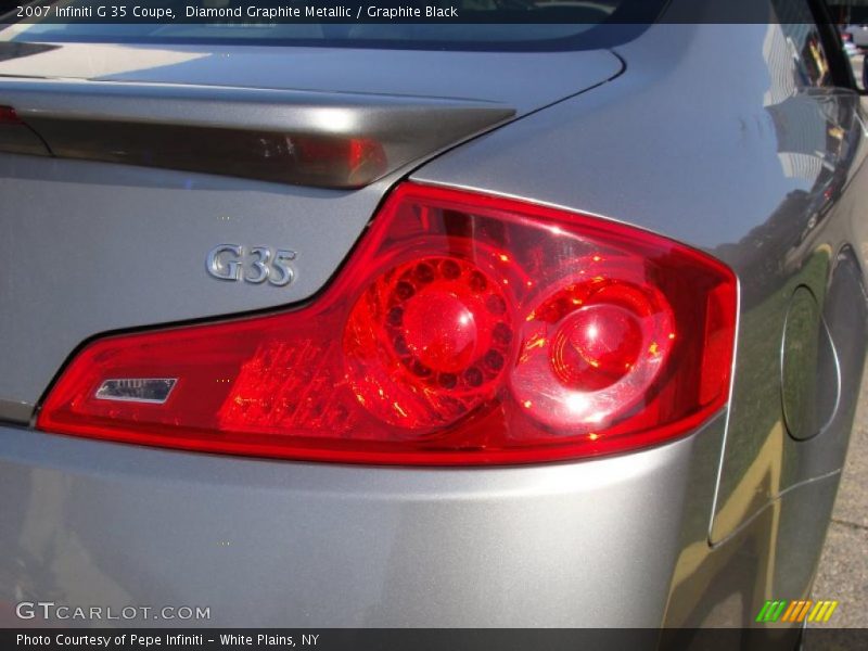 Diamond Graphite Metallic / Graphite Black 2007 Infiniti G 35 Coupe
