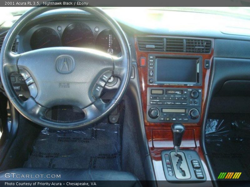 Nighthawk Black / Ebony 2001 Acura RL 3.5