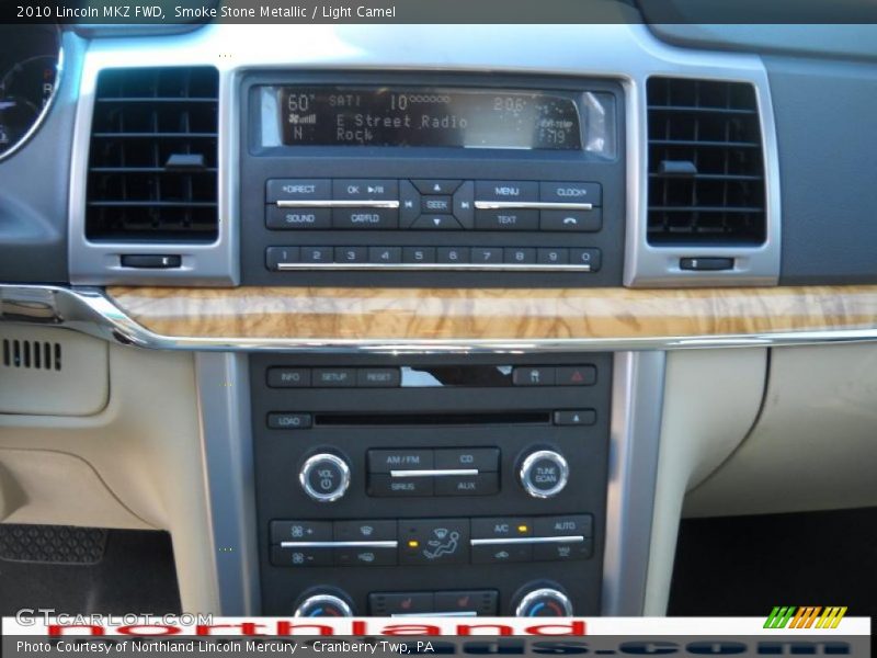 Smoke Stone Metallic / Light Camel 2010 Lincoln MKZ FWD