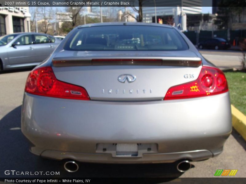Diamond Graphite Metallic / Graphite Black 2007 Infiniti G 35 Coupe