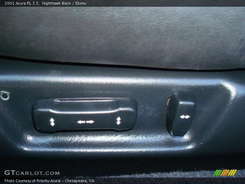 Nighthawk Black / Ebony 2001 Acura RL 3.5
