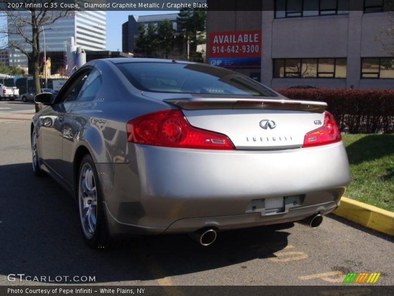 Diamond Graphite Metallic / Graphite Black 2007 Infiniti G 35 Coupe