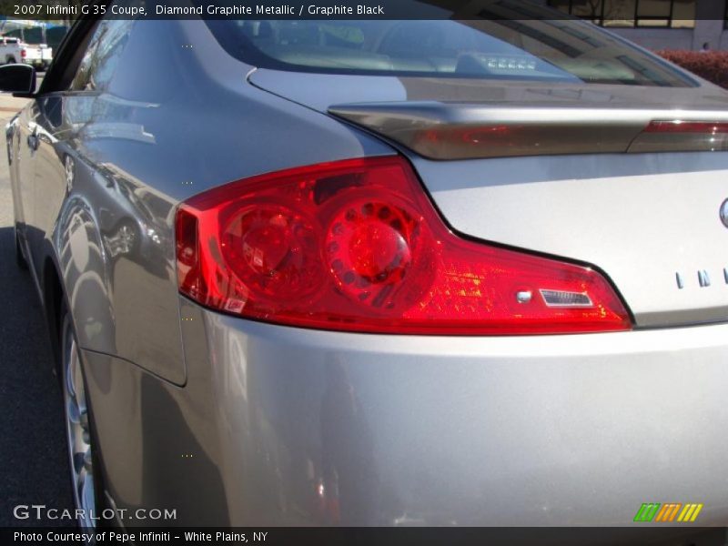 Diamond Graphite Metallic / Graphite Black 2007 Infiniti G 35 Coupe