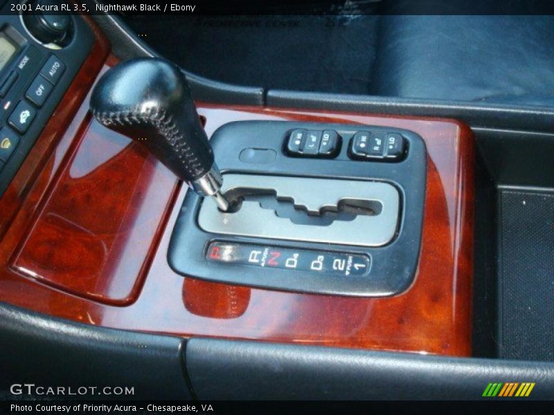 Nighthawk Black / Ebony 2001 Acura RL 3.5