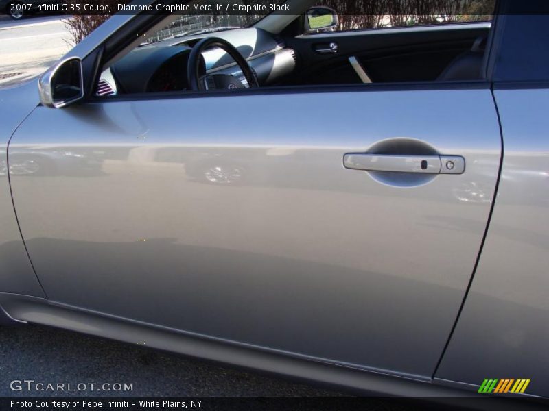 Diamond Graphite Metallic / Graphite Black 2007 Infiniti G 35 Coupe