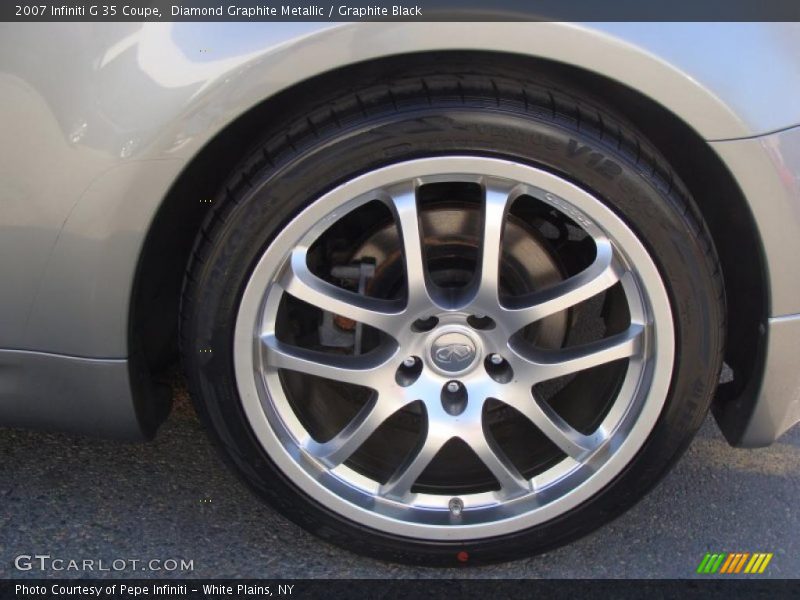 Diamond Graphite Metallic / Graphite Black 2007 Infiniti G 35 Coupe