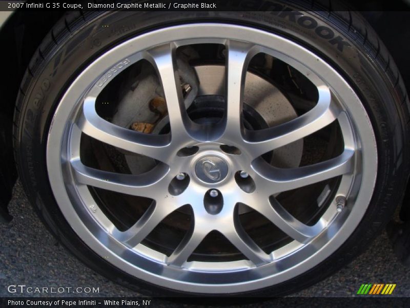 Diamond Graphite Metallic / Graphite Black 2007 Infiniti G 35 Coupe