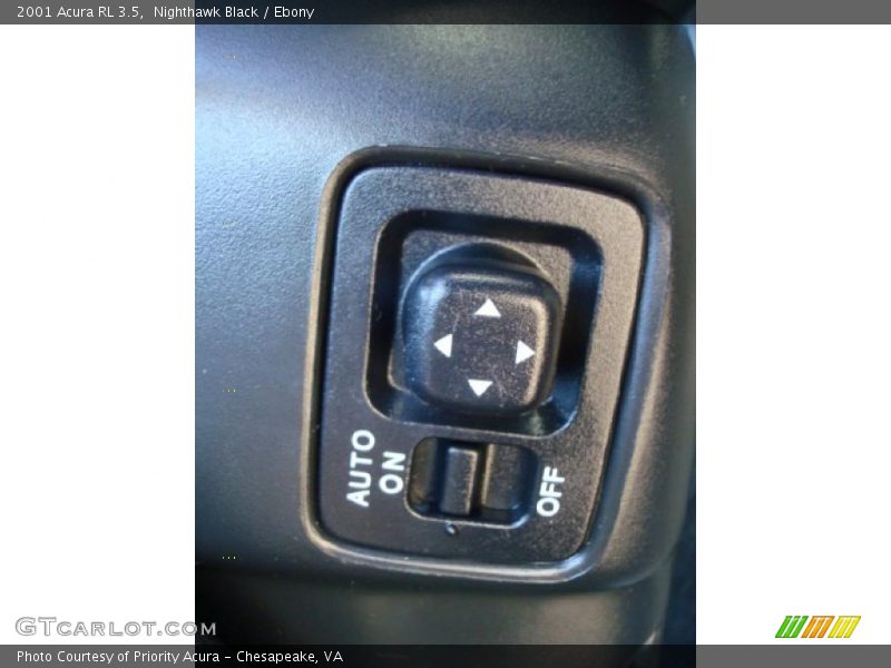Nighthawk Black / Ebony 2001 Acura RL 3.5