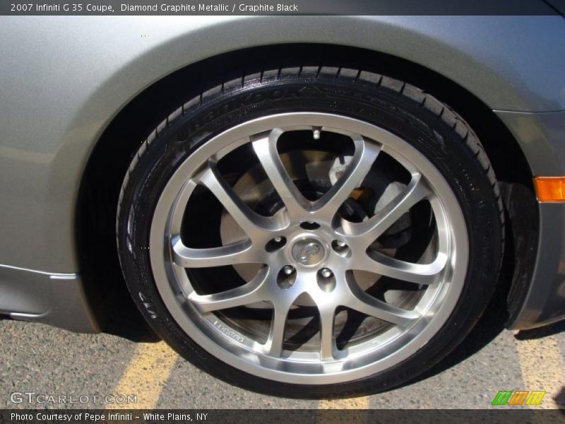 Diamond Graphite Metallic / Graphite Black 2007 Infiniti G 35 Coupe