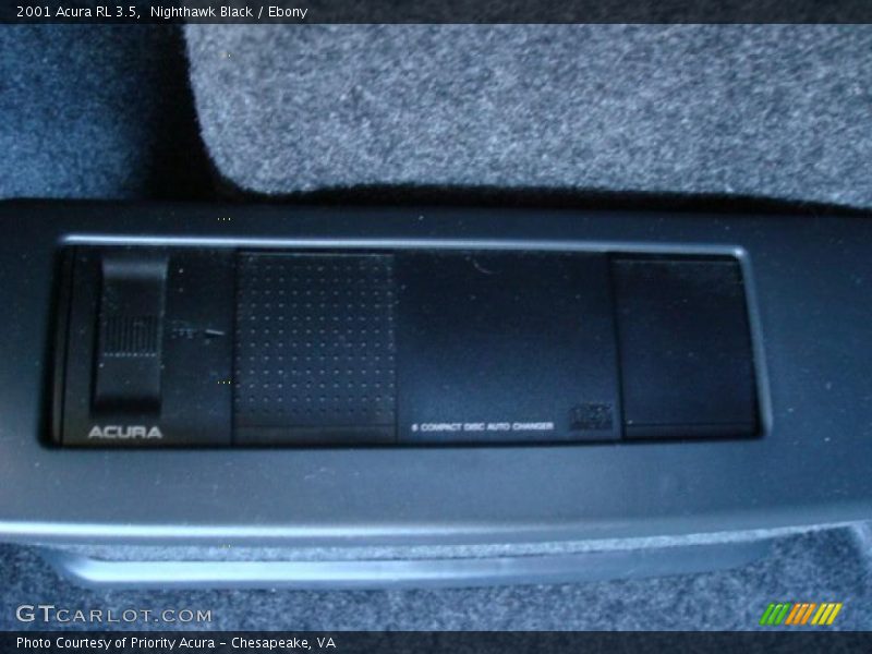 Nighthawk Black / Ebony 2001 Acura RL 3.5