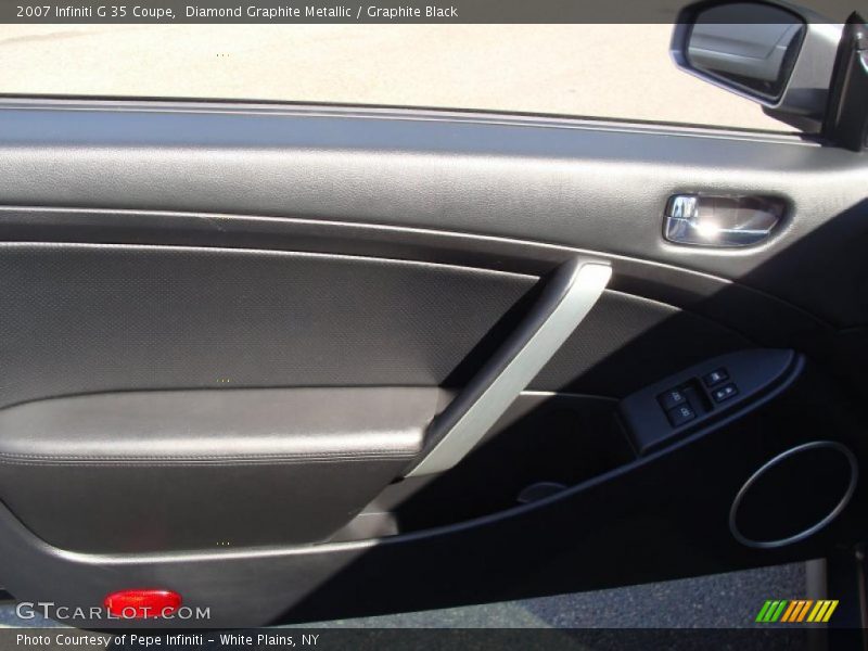 Diamond Graphite Metallic / Graphite Black 2007 Infiniti G 35 Coupe