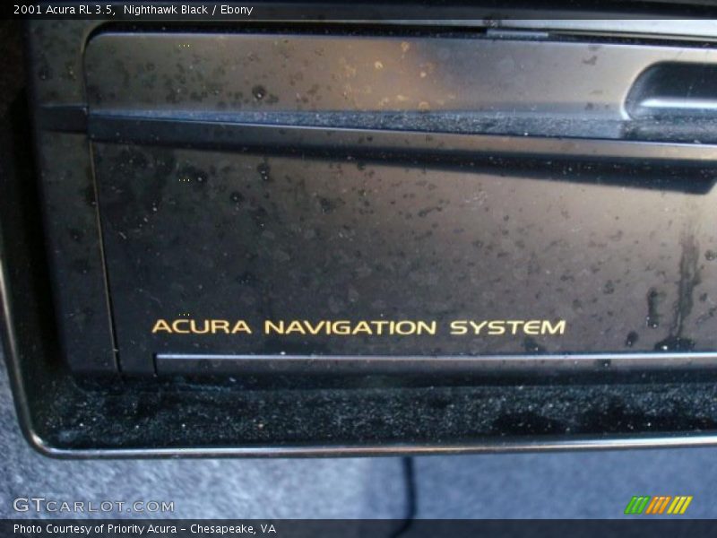 Nighthawk Black / Ebony 2001 Acura RL 3.5