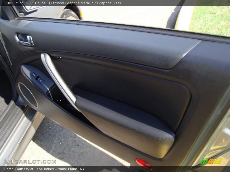 Diamond Graphite Metallic / Graphite Black 2007 Infiniti G 35 Coupe
