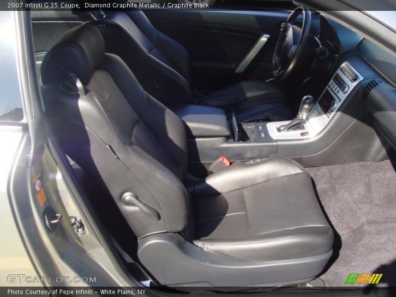Diamond Graphite Metallic / Graphite Black 2007 Infiniti G 35 Coupe
