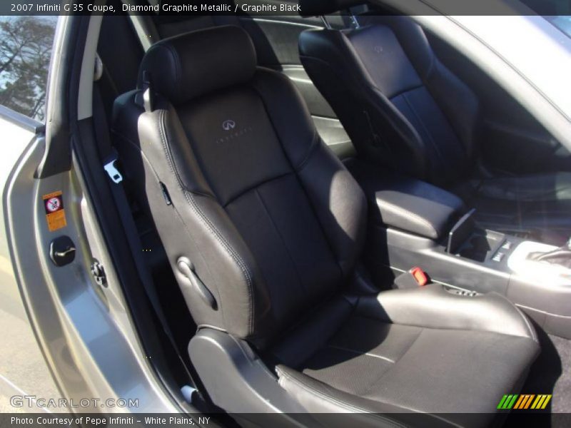 Diamond Graphite Metallic / Graphite Black 2007 Infiniti G 35 Coupe