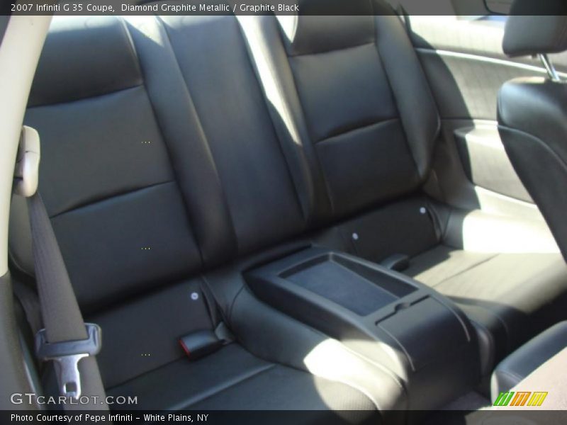 Diamond Graphite Metallic / Graphite Black 2007 Infiniti G 35 Coupe