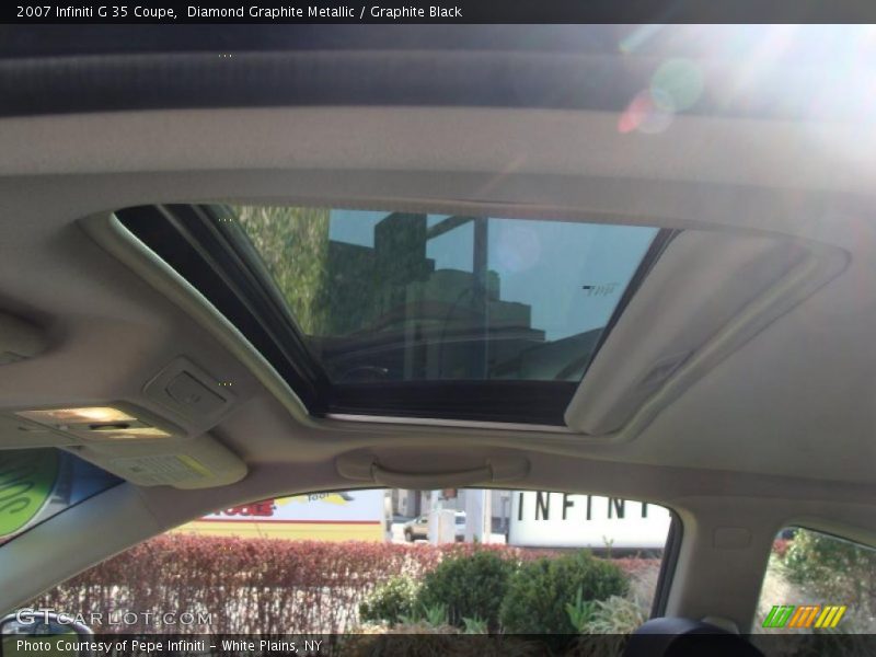 Diamond Graphite Metallic / Graphite Black 2007 Infiniti G 35 Coupe