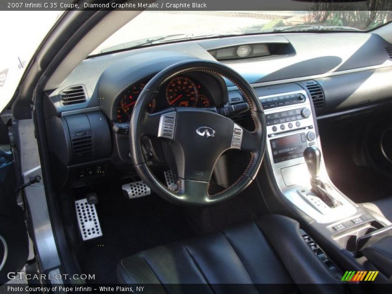 Diamond Graphite Metallic / Graphite Black 2007 Infiniti G 35 Coupe